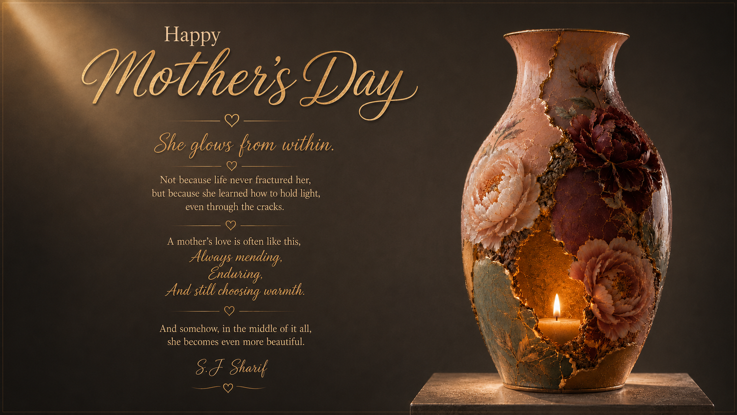 The Vase. The Fractured. The Flame.