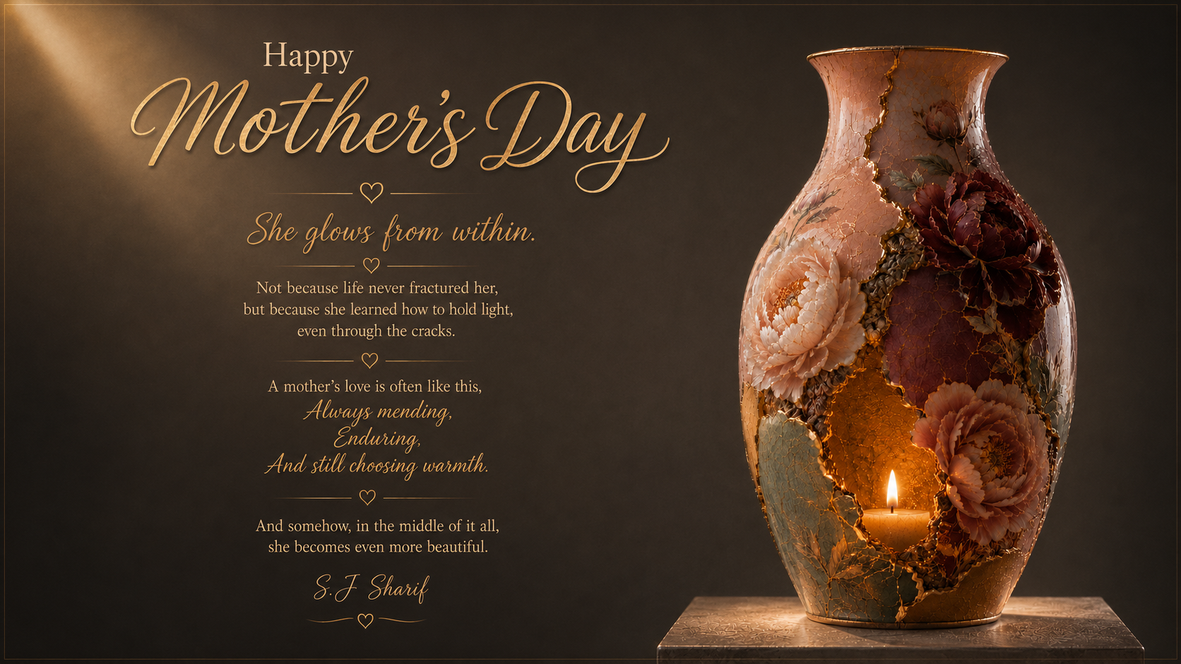 The Vase. The Fractured. The Flame.